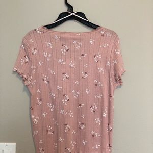Pink Floral top